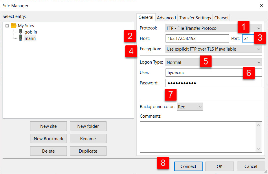 how to use ftp filezilla